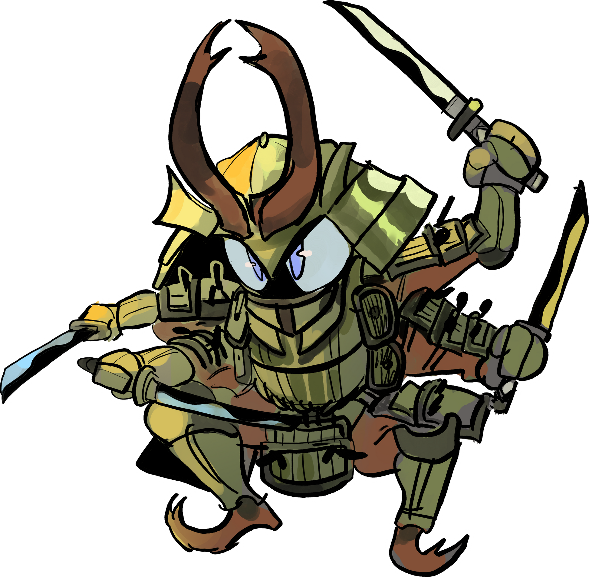 SAMURAI BEETLE (LUNYDOOBLES)
