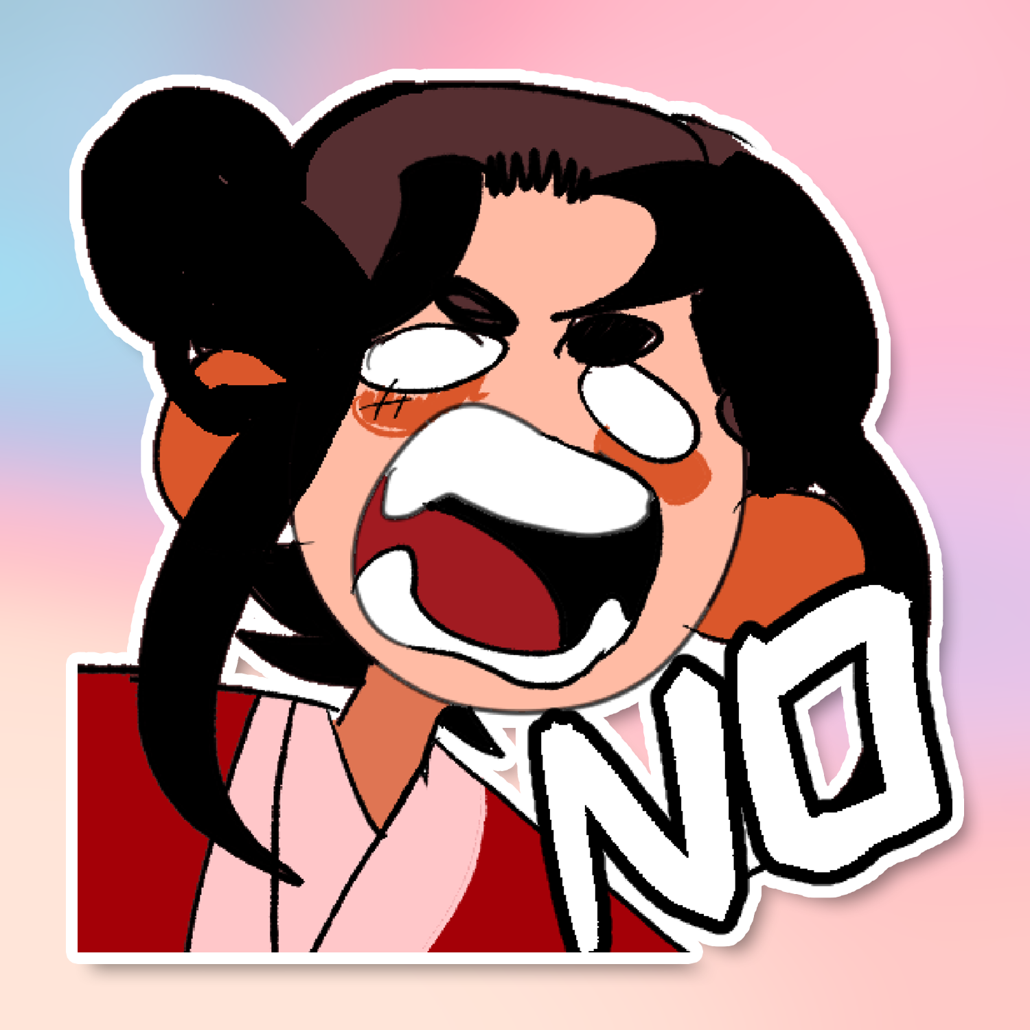 SHO NO STICKER! (LUNYDOOBLES)