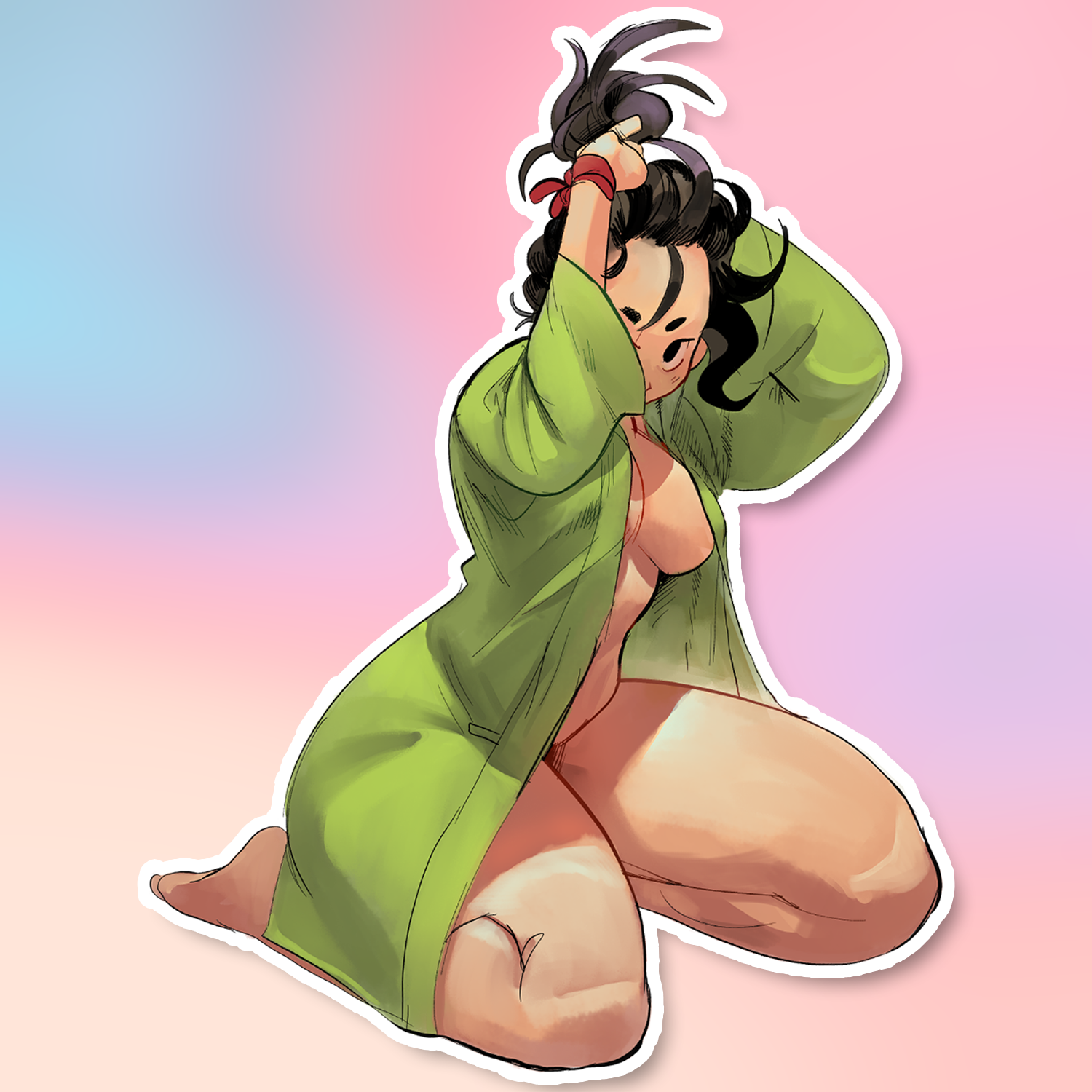 SHO PINUP STICKER! (LUNYDOOBLES)