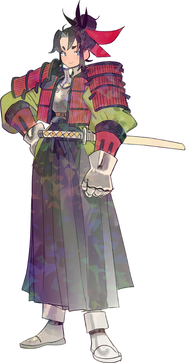 SAMURAI SHO STICKER! (LUNYDOOBLES)