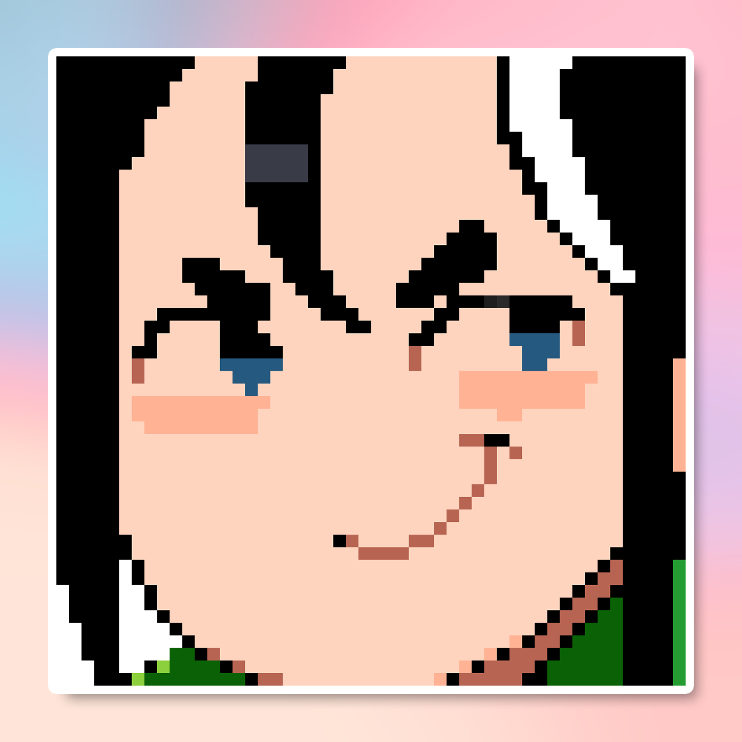 SHO SMUG STICKER (LUNYDOOBLES)
