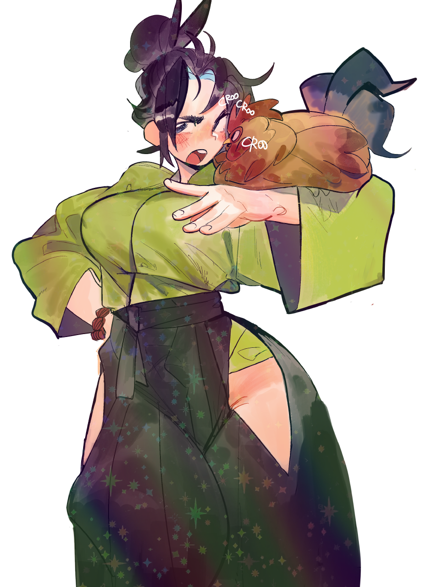 SHO AND CHICKEN STICKER (LUNYDOOBLES)