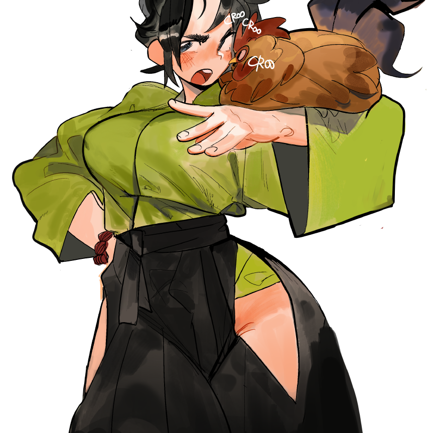 SHO AND CHICKEN STICKER (LUNYDOOBLES)