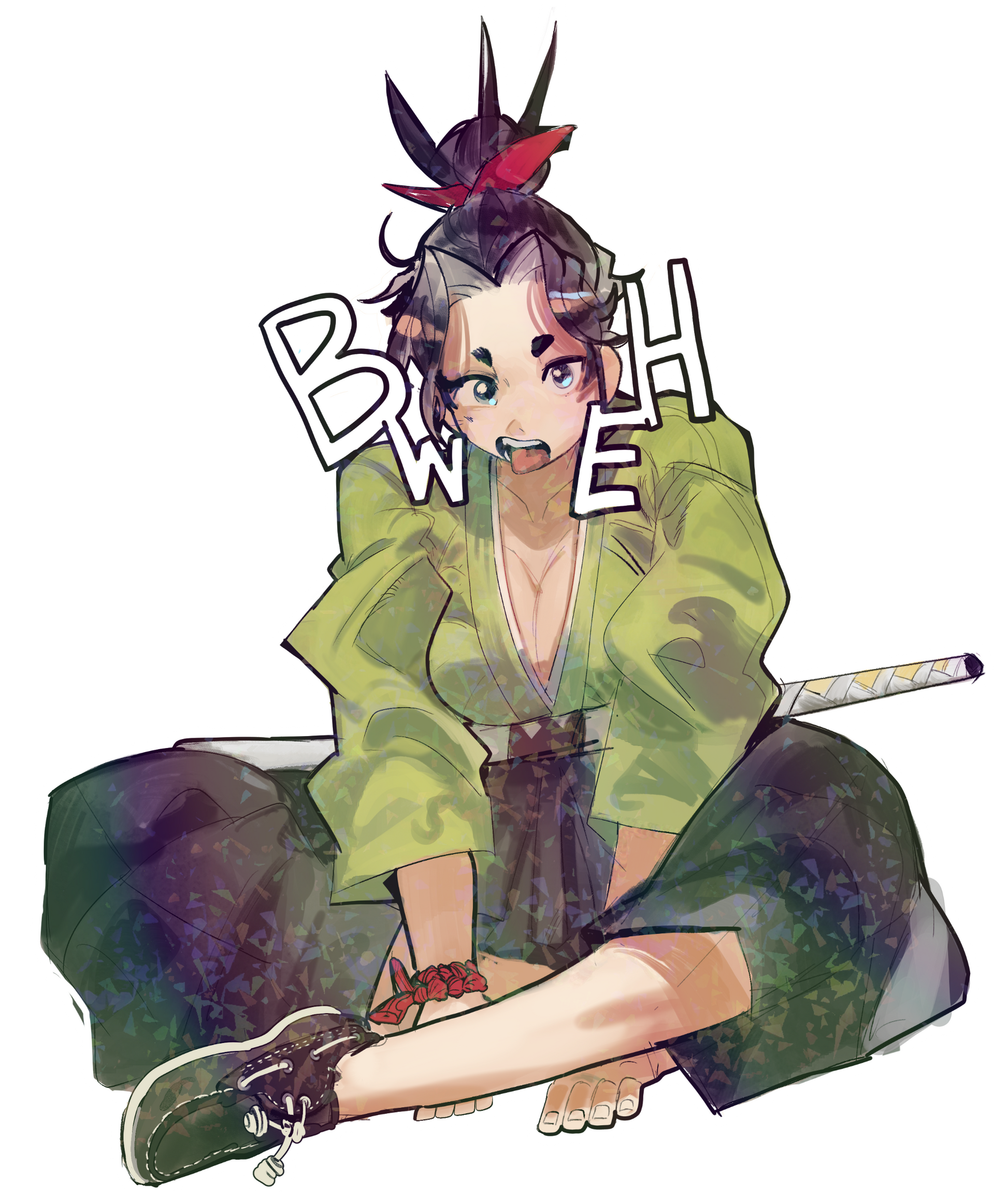 SHO BWEH STICKER! (LUNYDOOBLES)