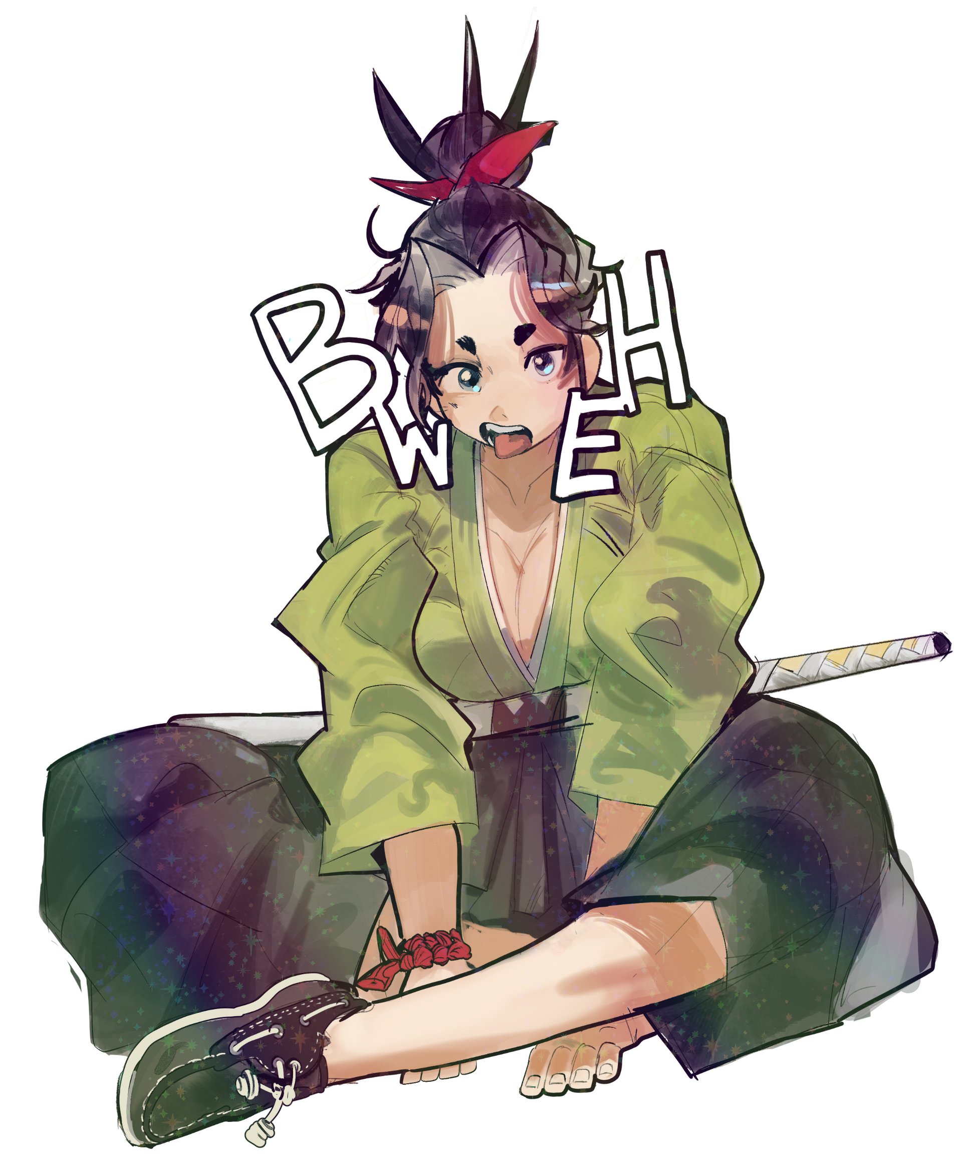 SHO BWEH STICKER! (LUNYDOOBLES)