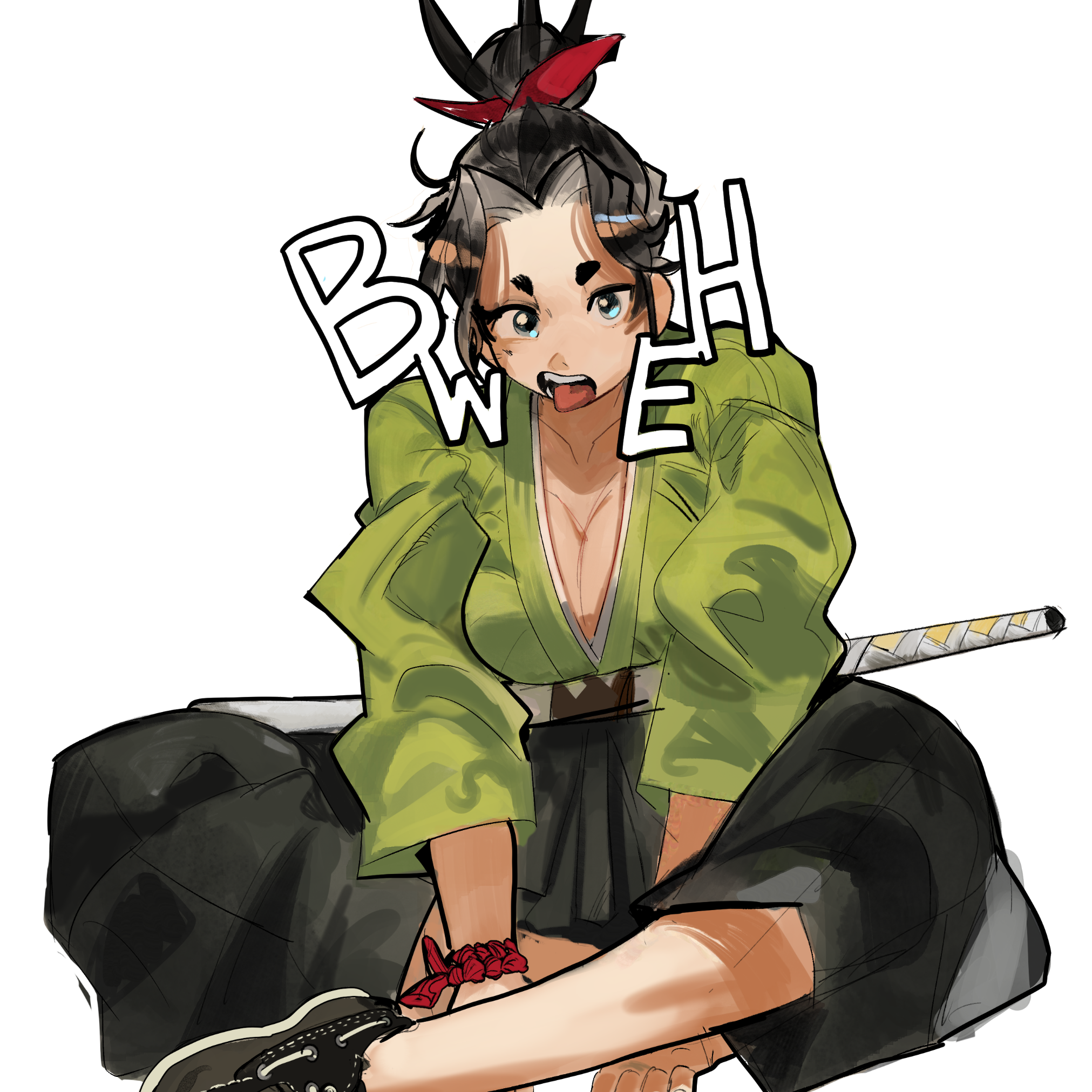 SHO BWEH STICKER! (LUNYDOOBLES)