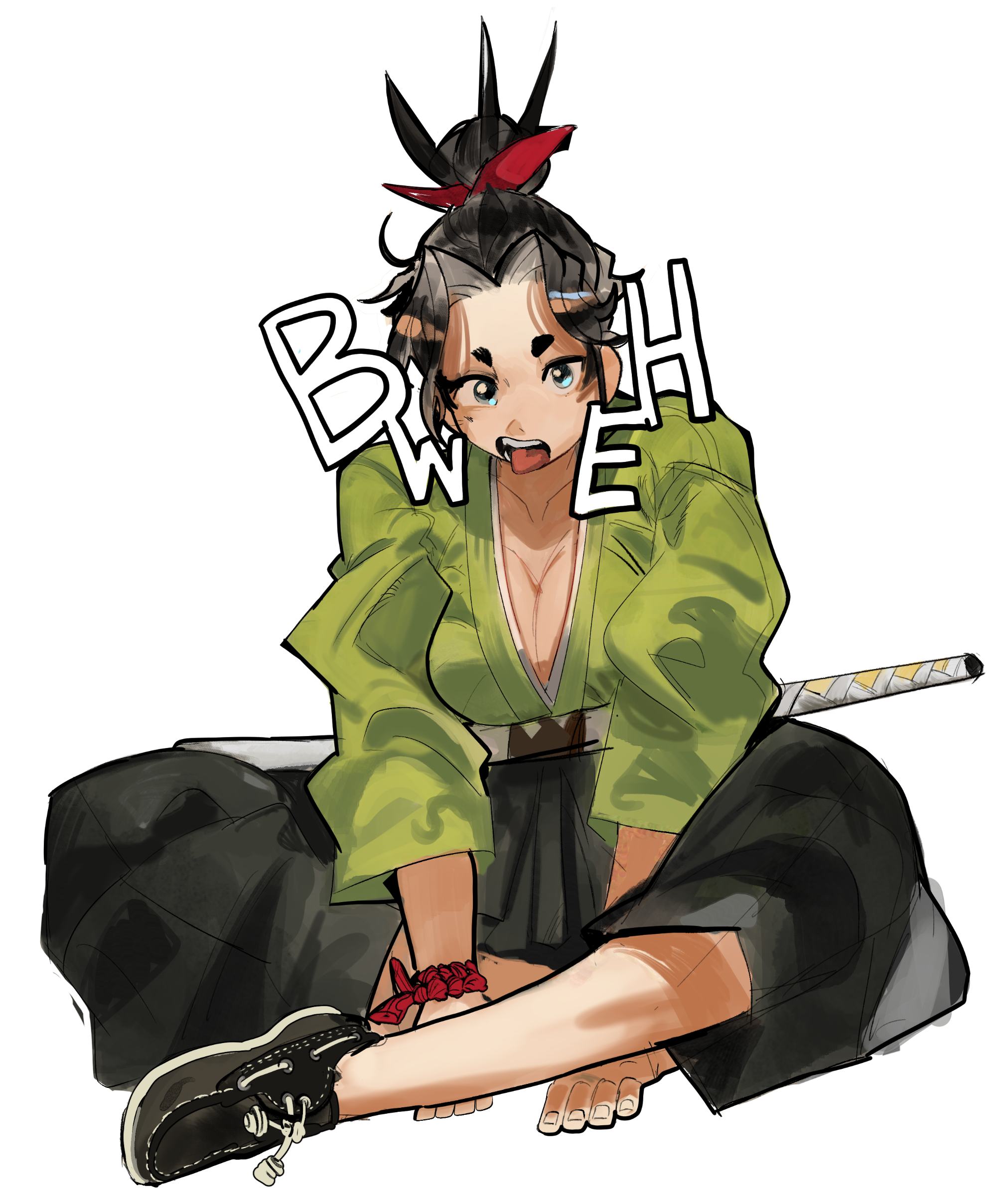 SHO BWEH STICKER! (LUNYDOOBLES)