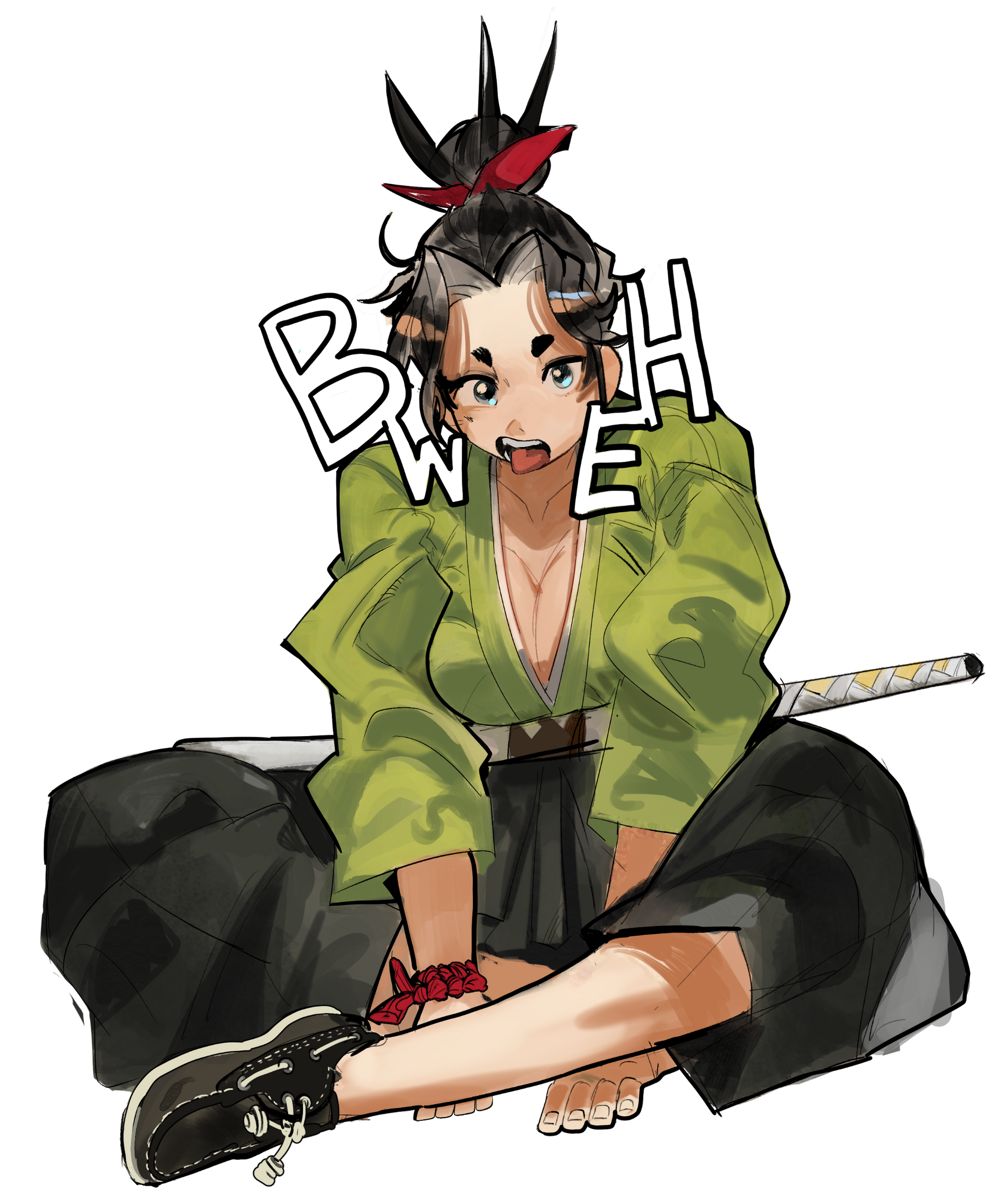 SHO BWEH STICKER! (LUNYDOOBLES)