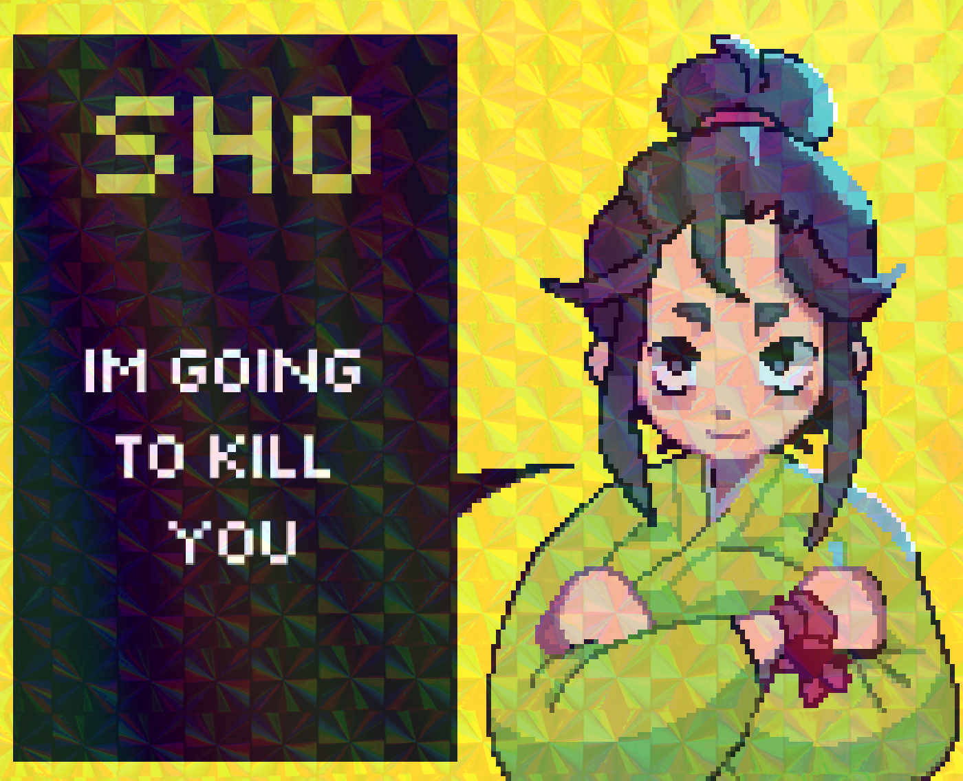 SHO IS GONNA KILL YOU STICKER (LUNYDOOBLES)