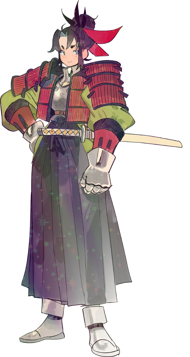 SAMURAI SHO STICKER! (LUNYDOOBLES)