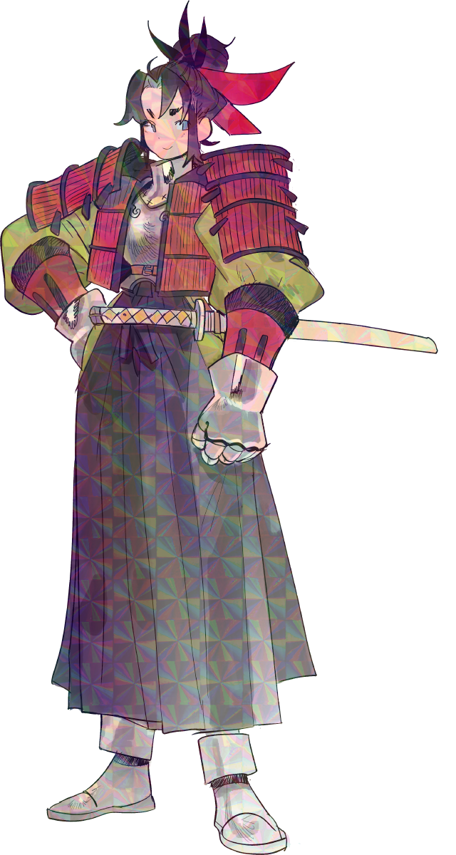 SAMURAI SHO STICKER! (LUNYDOOBLES)