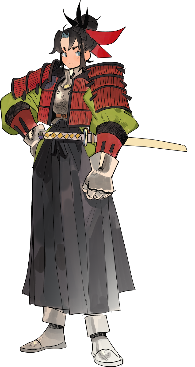 SAMURAI SHO STICKER! (LUNYDOOBLES)