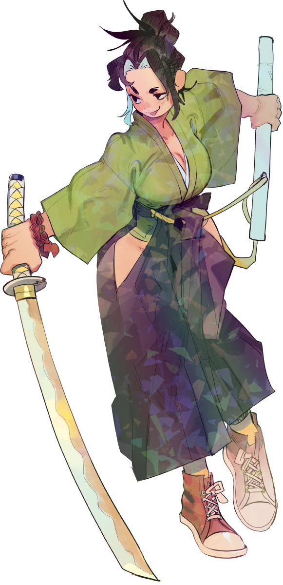 SHO SWORD STICKER (LUNYDOOBLES)