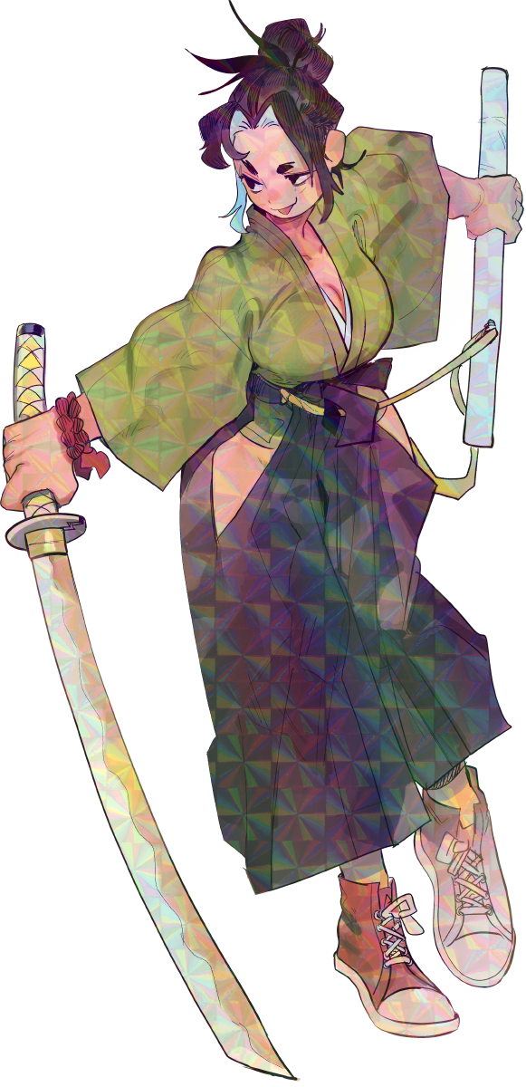 SHO SWORD STICKER (LUNYDOOBLES)