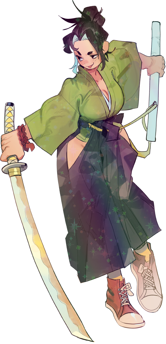SHO SWORD STICKER (LUNYDOOBLES)