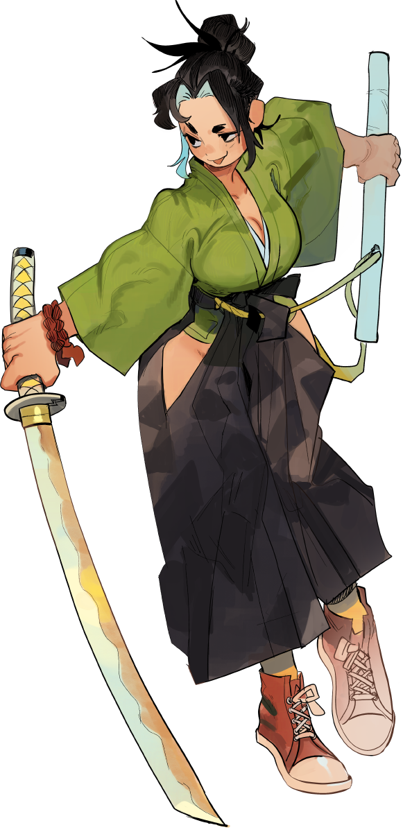SHO SWORD STICKER (LUNYDOOBLES)