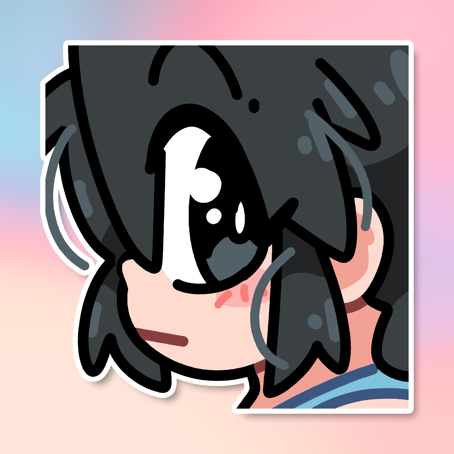 SIDE-EYE LUCIA EMOTE STICKER! (BRYCE AND SCOTT)