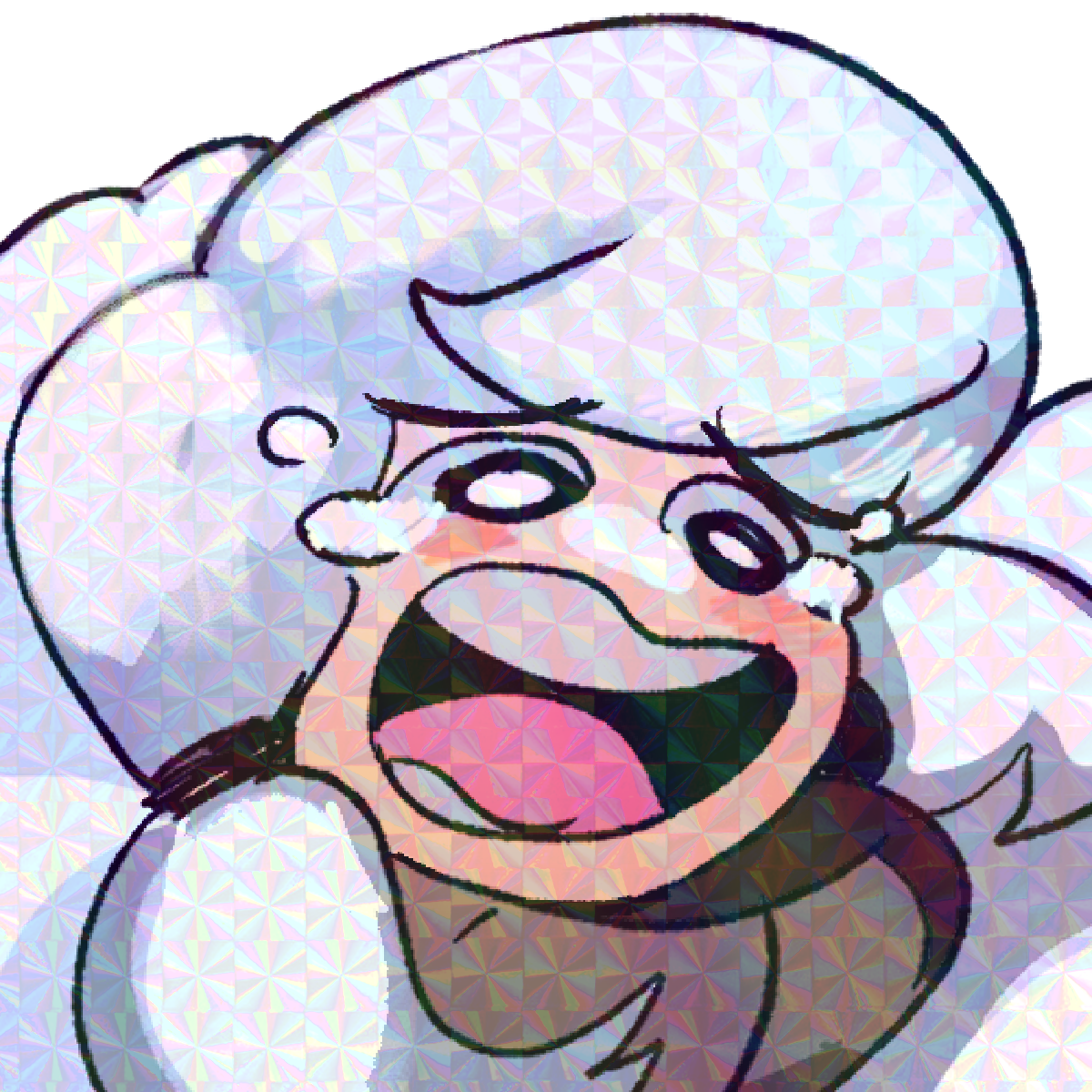 SNOWY CRYING STICKER! (LUNYDOOBLES)