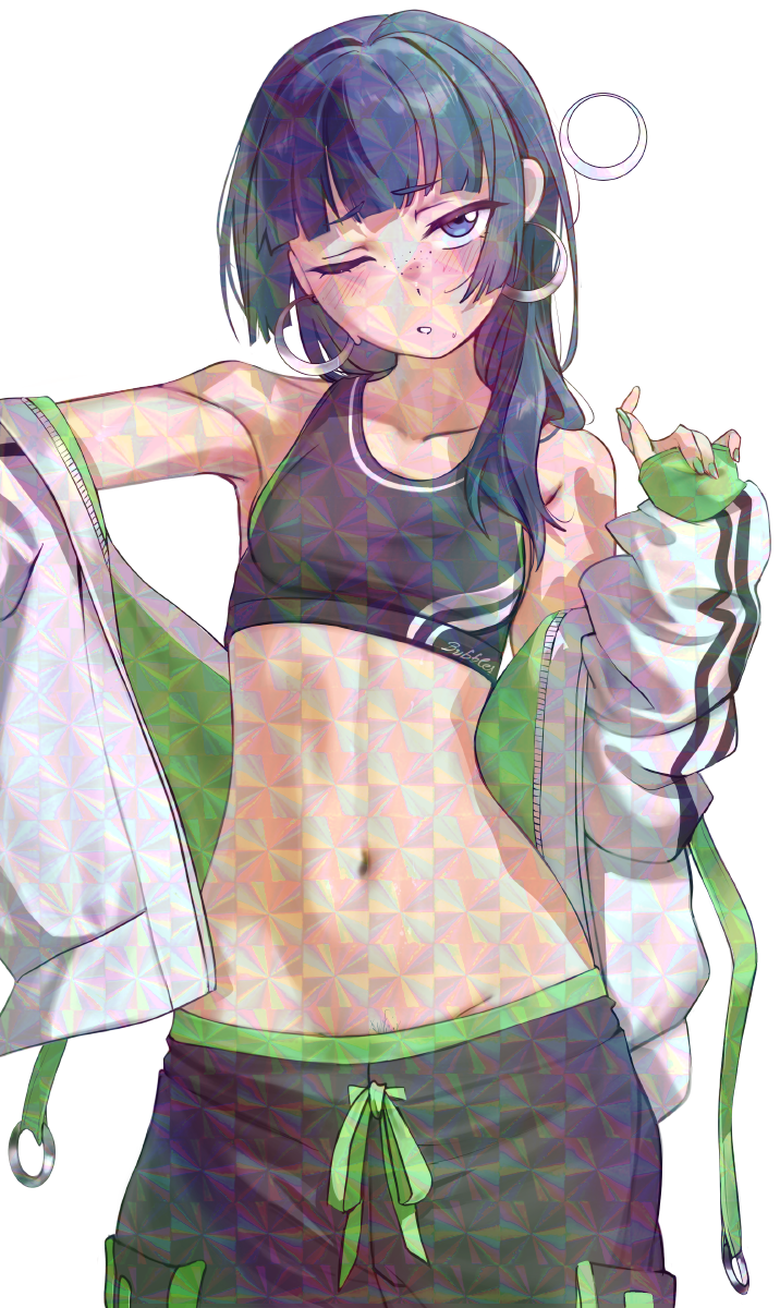 SPORTY MAOMAO STICKER! (WALIGNER)