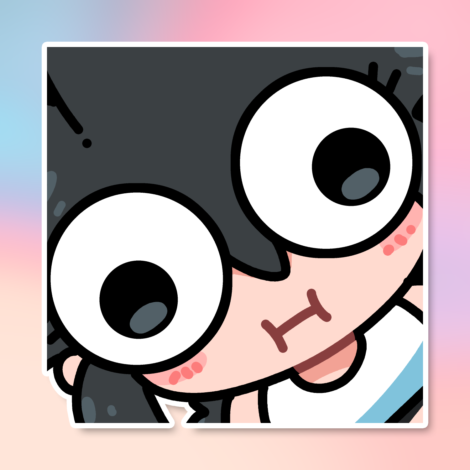 STARE LUCIA EMOTE STICKER! (BRYCE AND SCOTT)