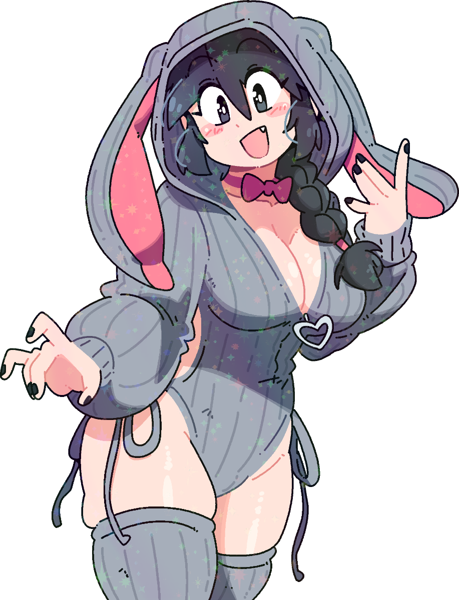 LUCIA BUNNY ONESIE STICKER! (BRYCE AND SCOTT)