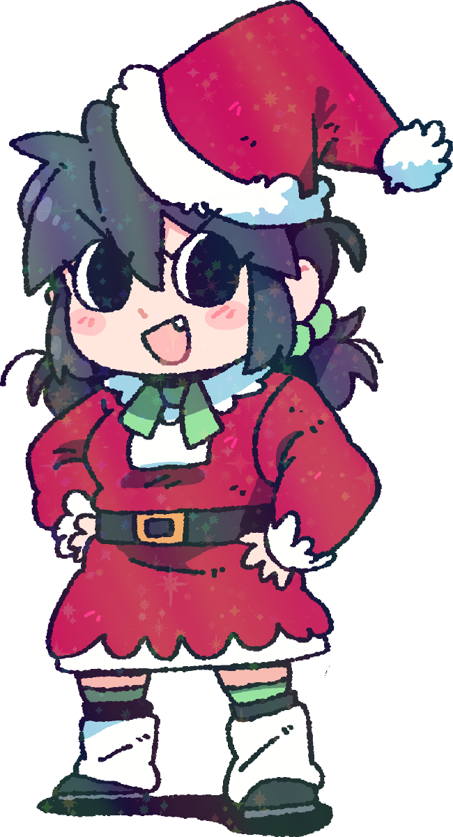 CHRISTMAS GREMLIN LUCIA STICKER! (BRYCE AND SCOTT)
