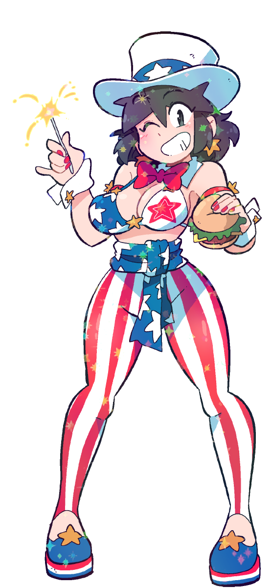 LUCIA AMERICA STICKER! (BRYCE AND SCOTT)