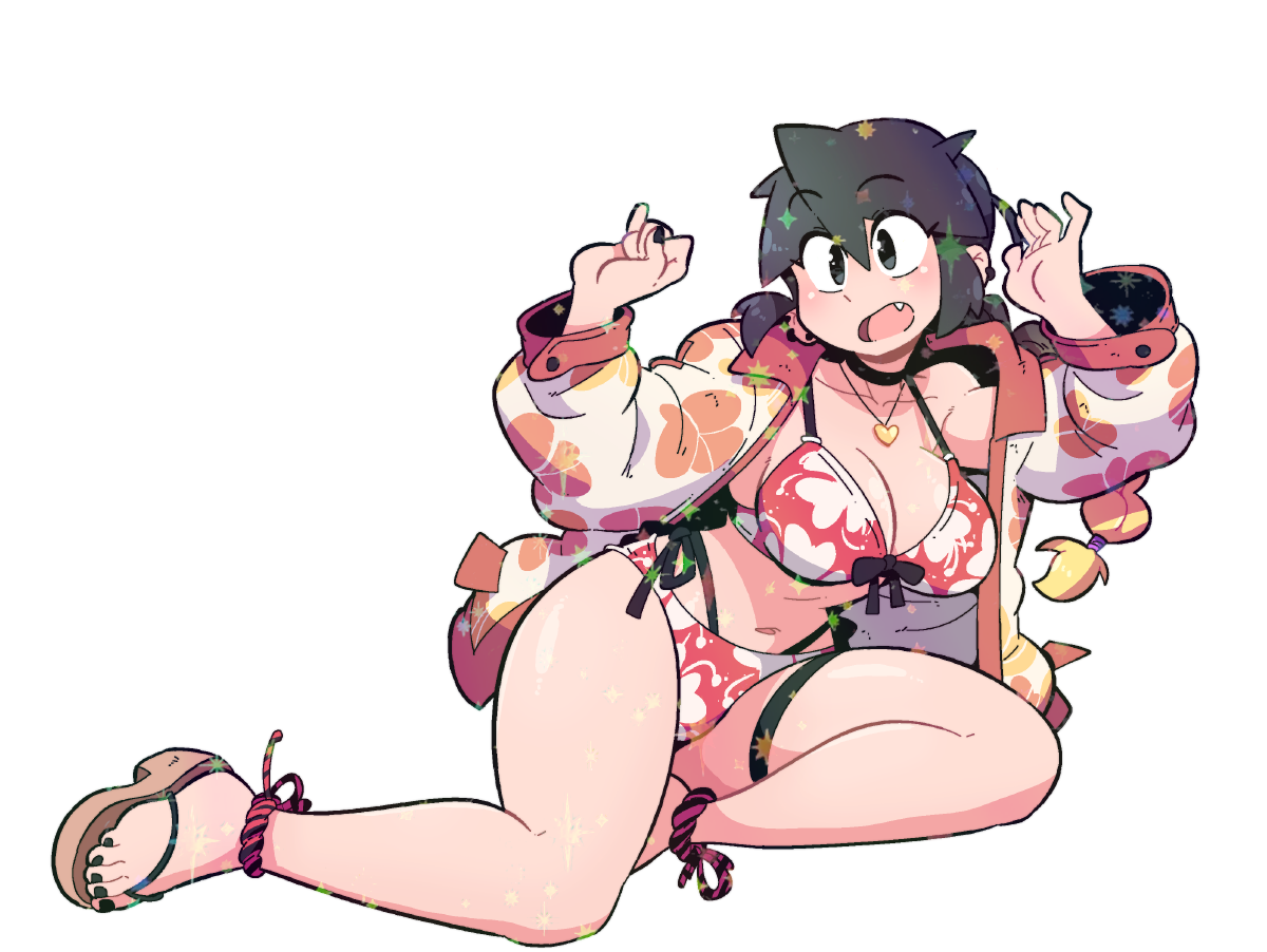 LUCIA BIKINI COAT STICKER! (BRYCE AND SCOTT!)