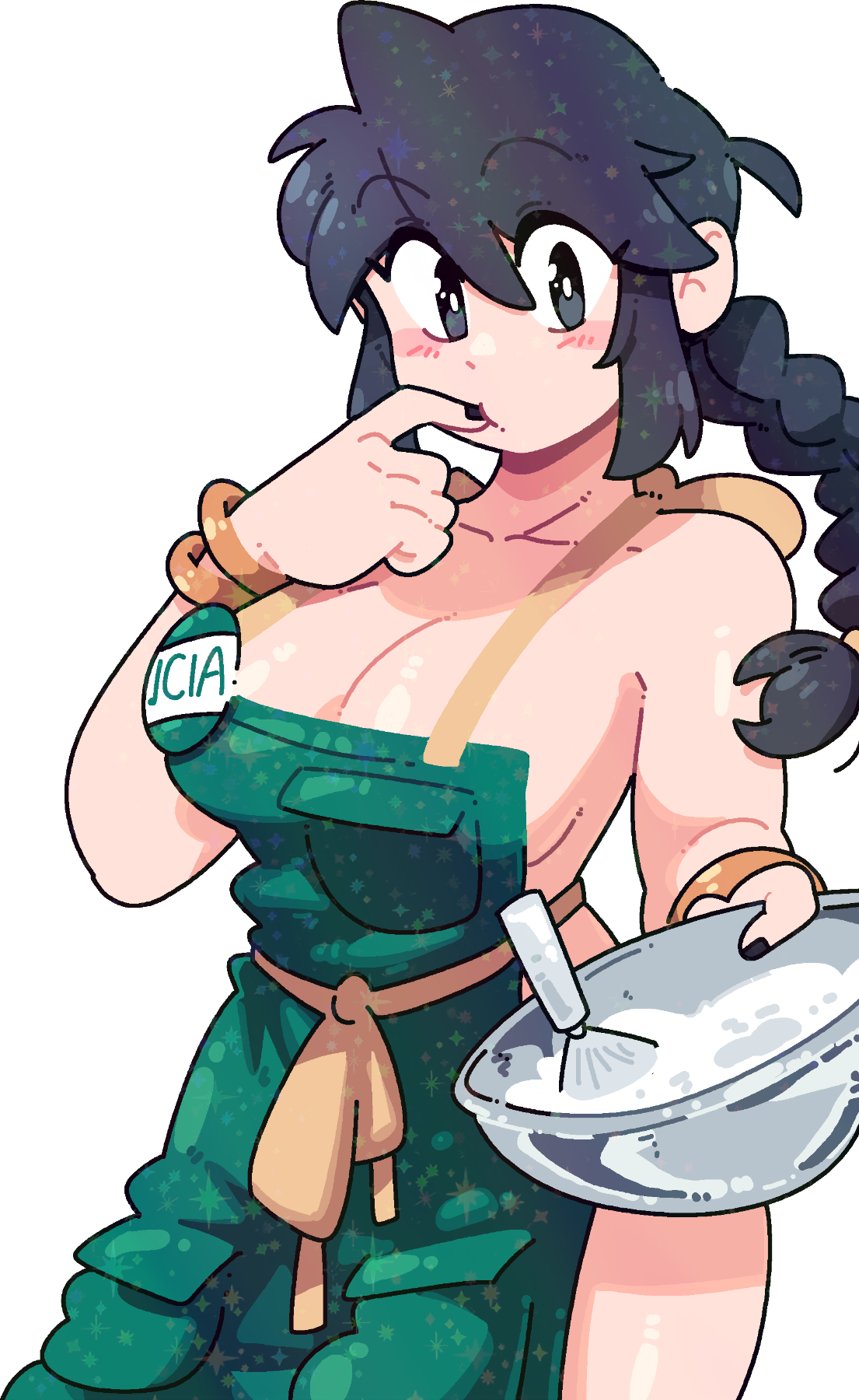 LUCIA MIXING CAKE STICKER! (BRYCE AND SCOTT)