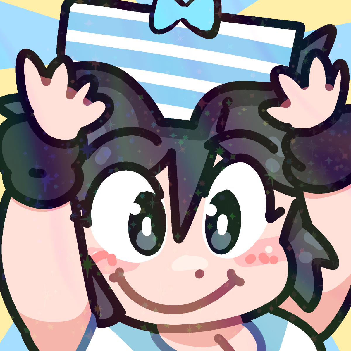 PANTY-HOLDING LUCIA EMOTE STICKER! (BRYCE AND SCOTT)