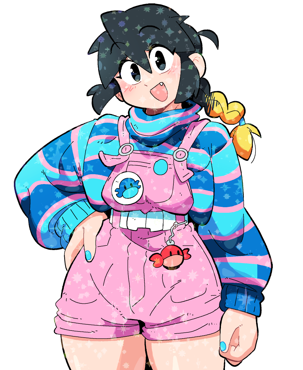 LUCIA PINK OVERALLS STICKER! (BRYCE AND SCOTT)