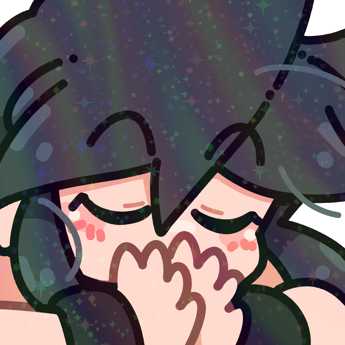 PRAYING LUCIA EMOTE STICKER! (BRYCE AND SCOTT)
