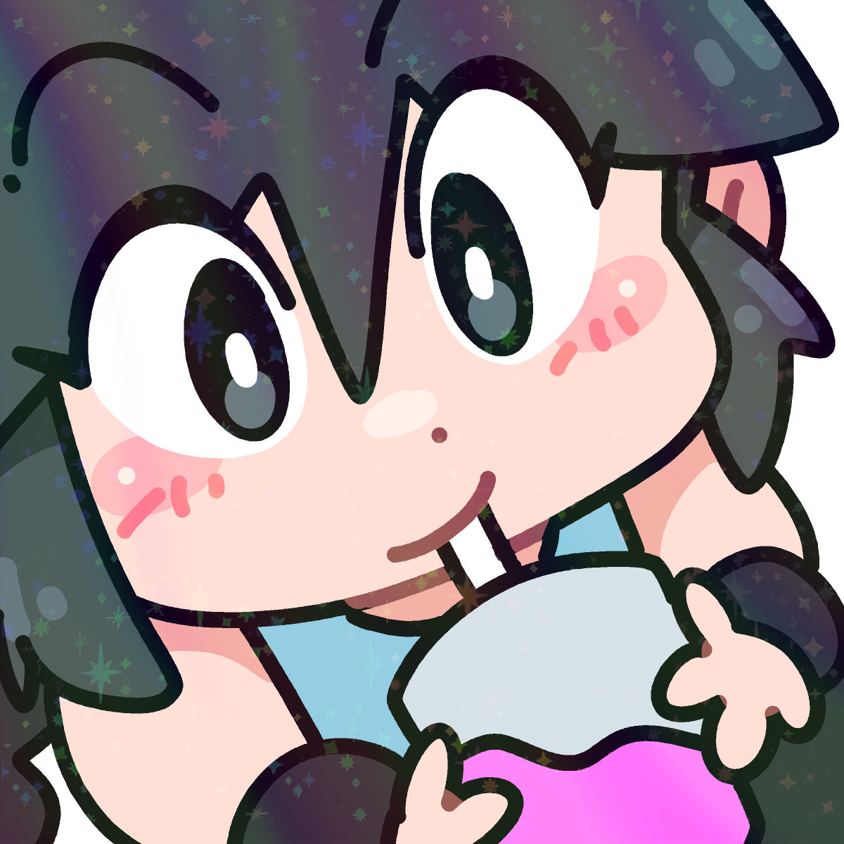 SIPPING LUCIA EMOTE STICKER! (BRYCE AND SCOTT)