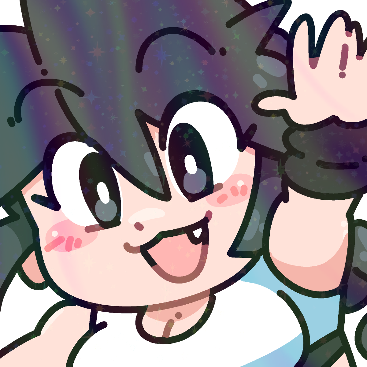 WAVING LUCIA EMOTE STICKER! (BRYCE AND SCOTT)