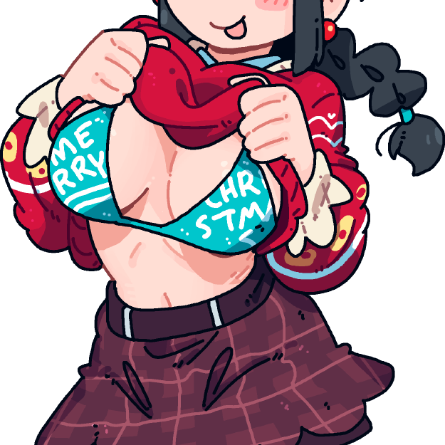 CHRISTMAS BOOBDROP LUCIA STICKER! (BRYCE AND SCOTT)