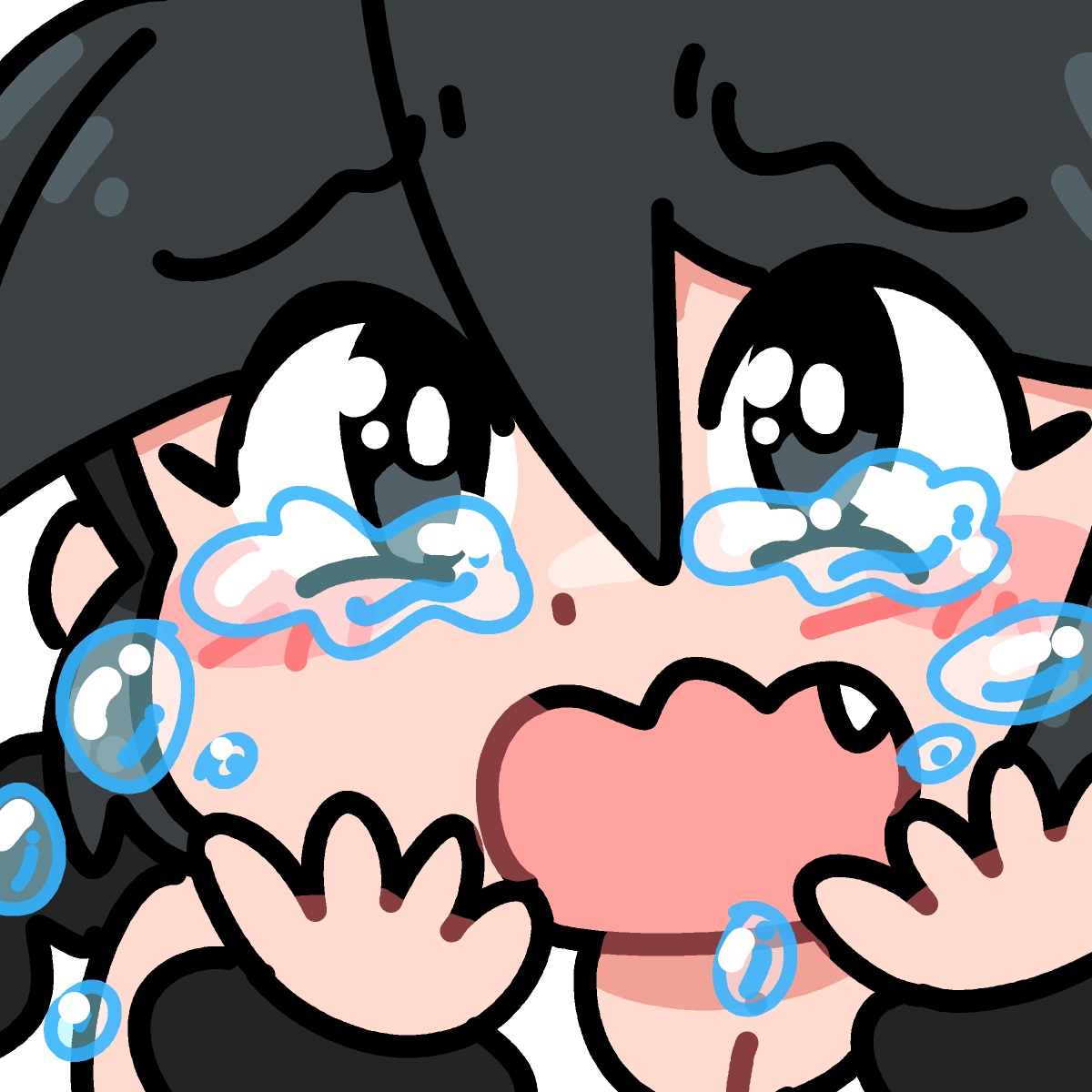 CRYING LUCIA EMOTE STICKER! (BRYCE AND SCOTT)