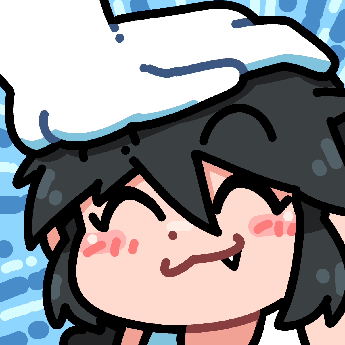 HEADPAT LUCIA EMOTE STICKER! (BRYCE AND SCOTT)