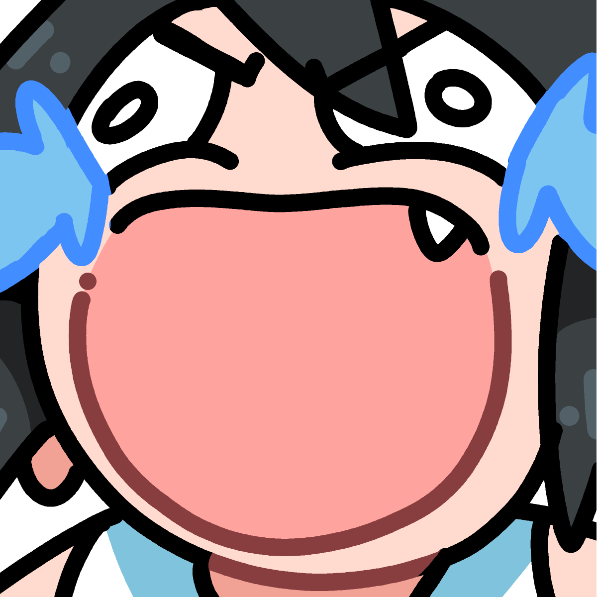 LAUGHING LUCIA EMOTE STICKER! (BRYCE AND SCOTT)