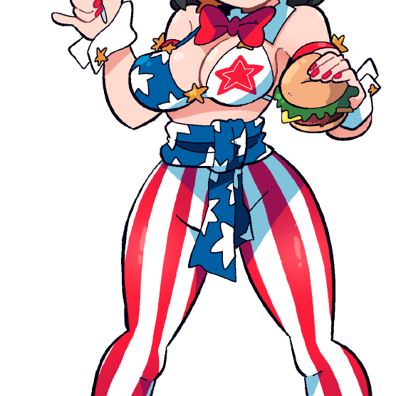 LUCIA AMERICA STICKER! (BRYCE AND SCOTT)