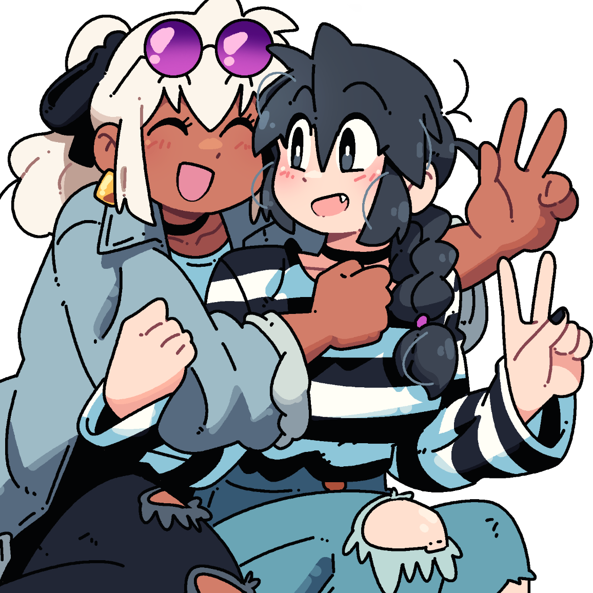 MIA AND LUCIA GAL PALS STICKER! (BRYCE AND SCOTT)