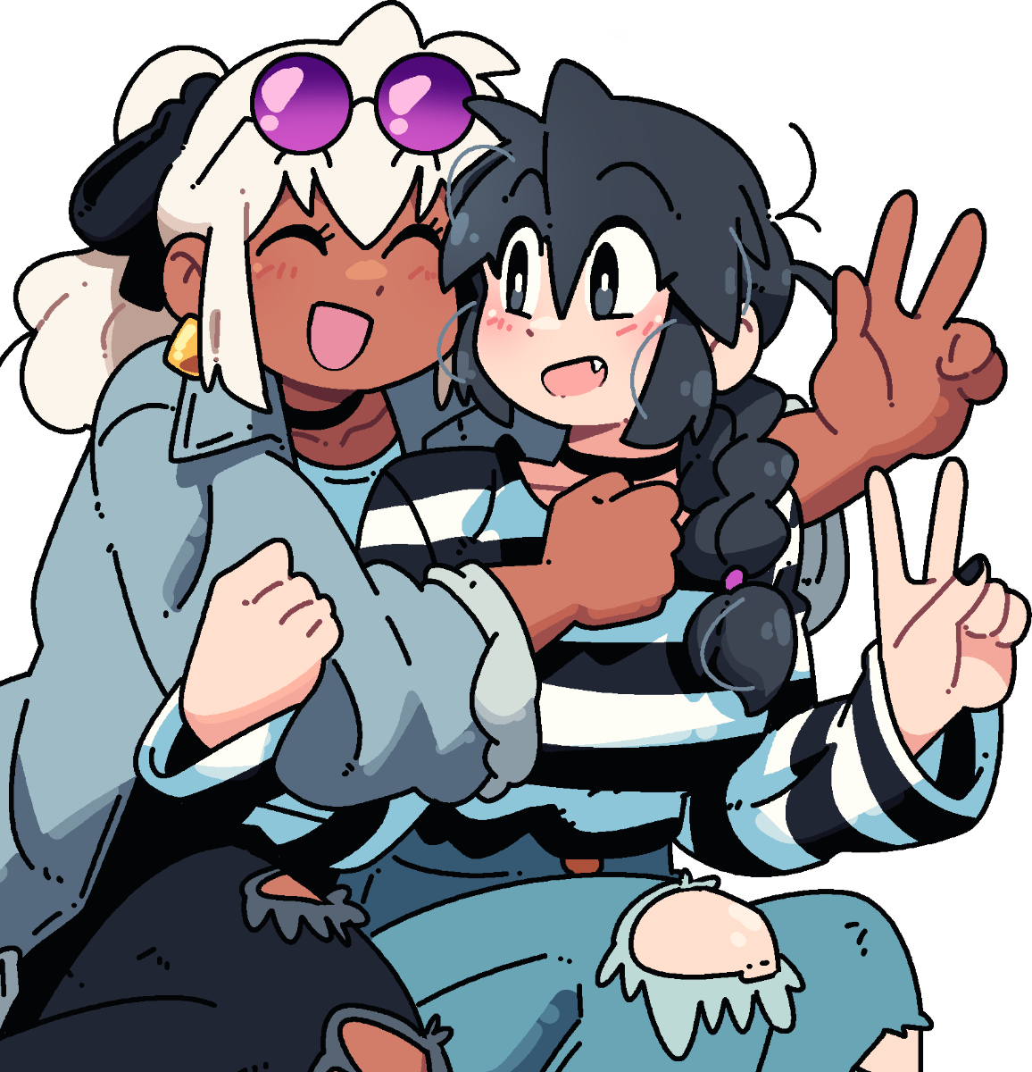 MIA AND LUCIA GAL PALS STICKER! (BRYCE AND SCOTT)