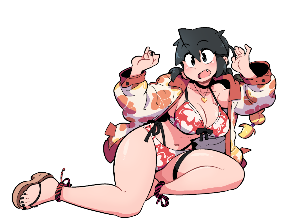 LUCIA BIKINI COAT STICKER! (BRYCE AND SCOTT!)