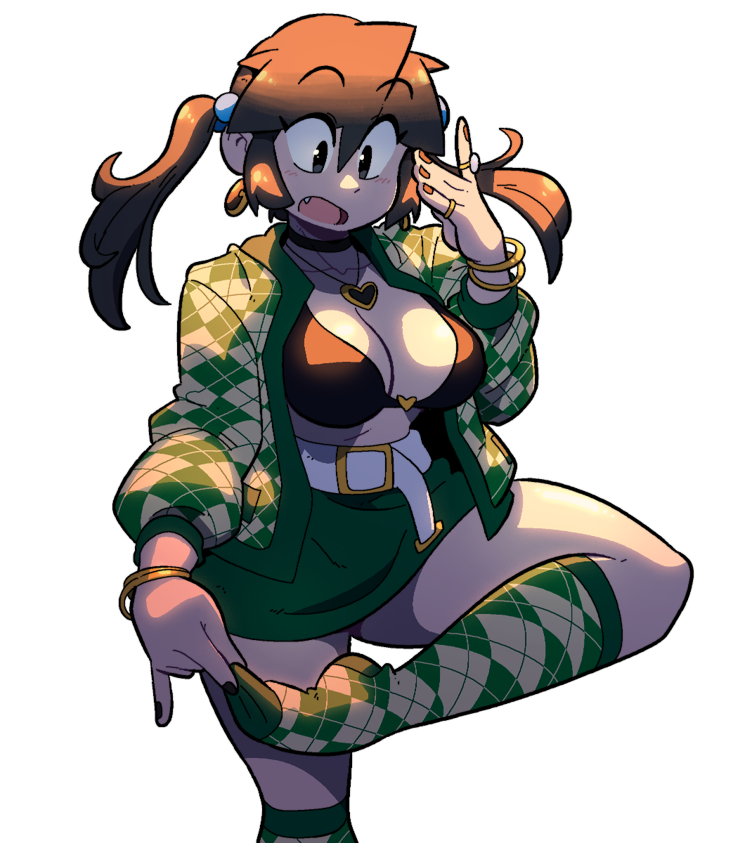 LUCIA GREEN CHECKERED SHIRT STICKER! (BRYCE AND SCOTT)