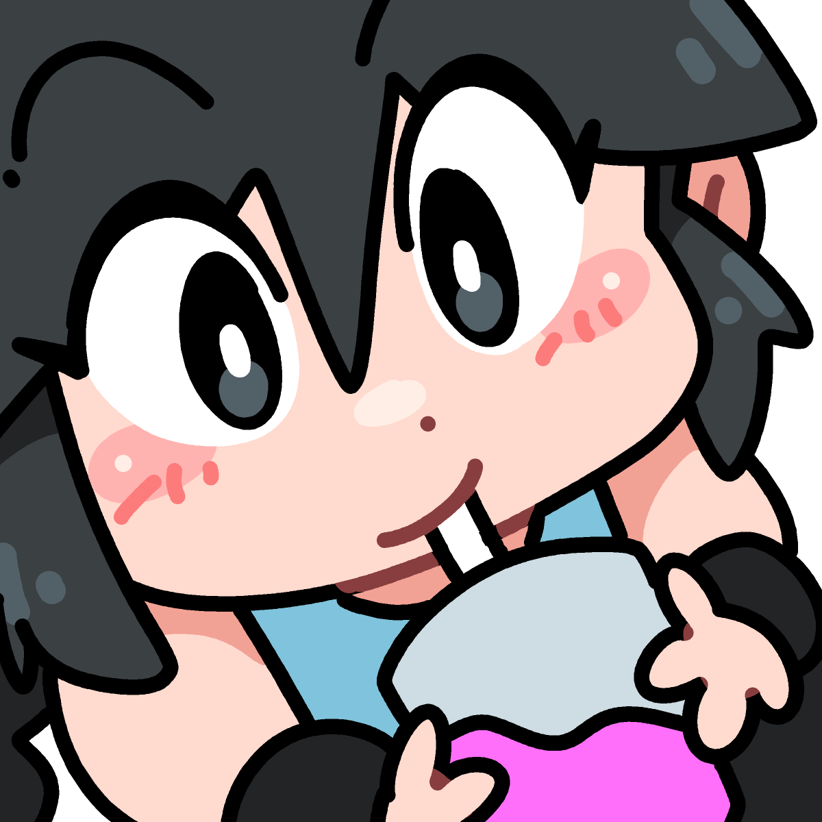 SIPPING LUCIA EMOTE STICKER! (BRYCE AND SCOTT)