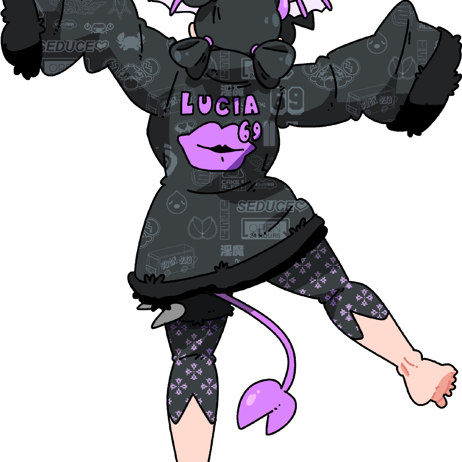 SUCCUCIA POSING STICKER (VARIANTS)!