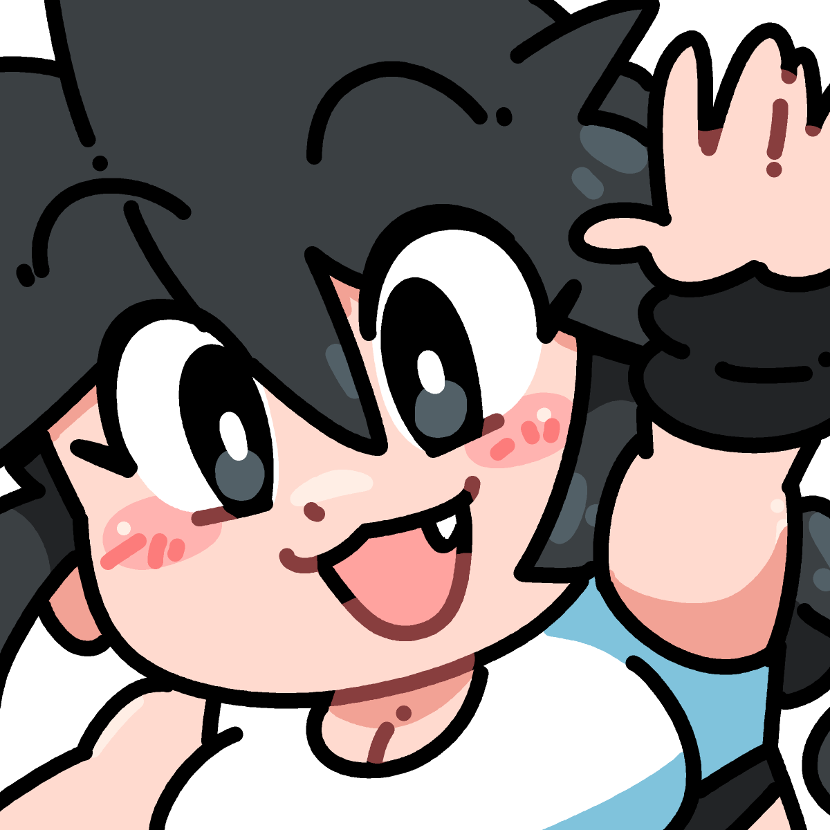 WAVING LUCIA EMOTE STICKER! (BRYCE AND SCOTT)