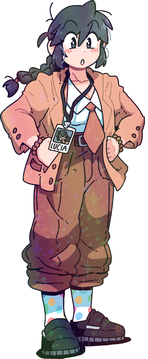 SUIT LUCIA STICKER! (BRYCE AND SCOTT)