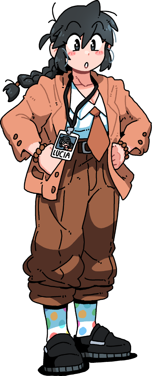 SUIT LUCIA STICKER! (BRYCE AND SCOTT)