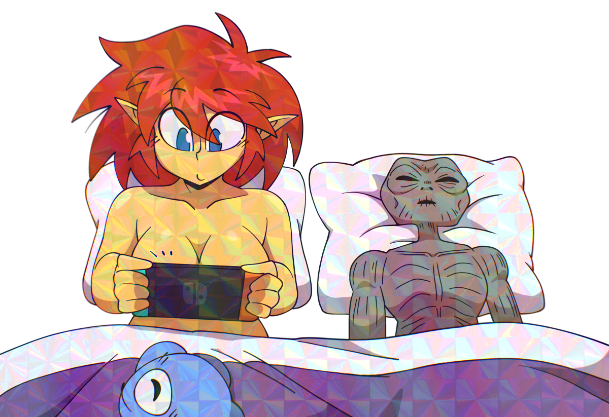 SUNNY ALIEN MEME STICKER! (QUINTZEEE)
