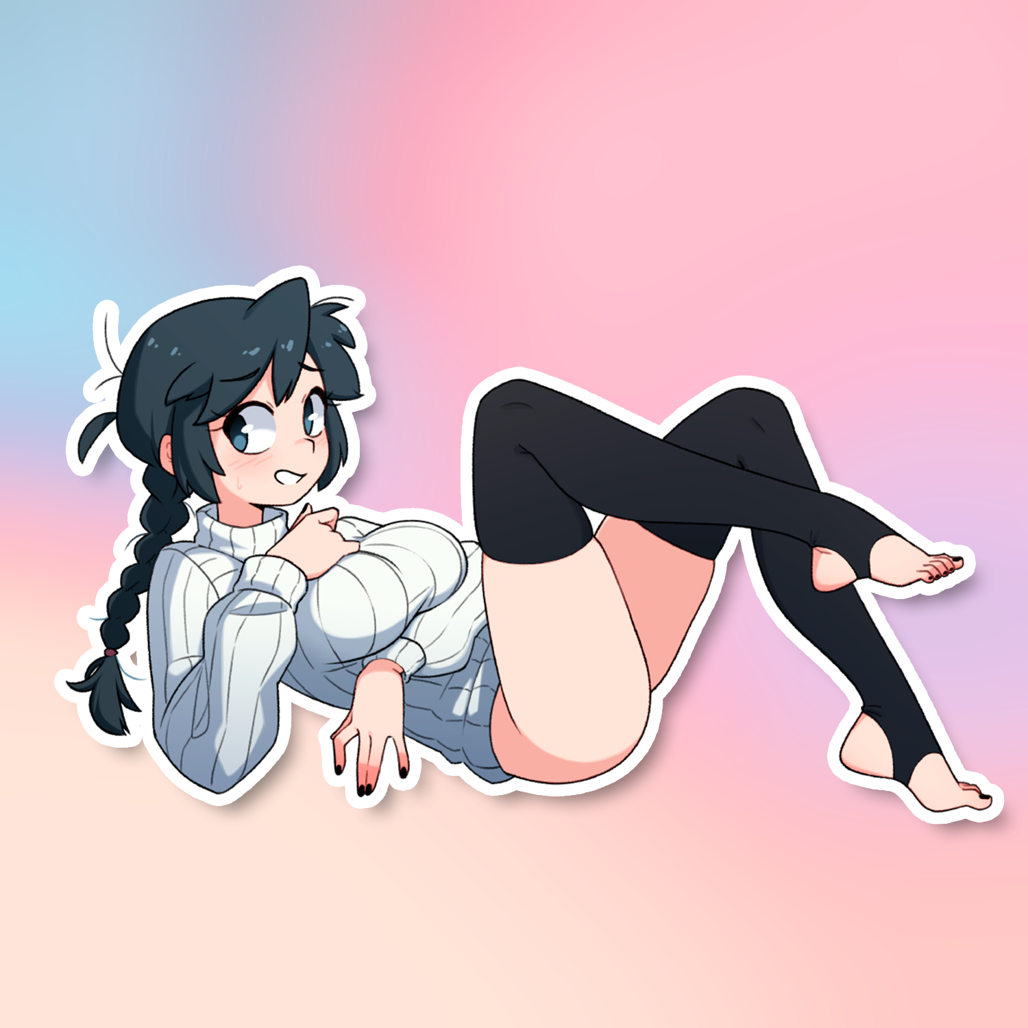 TOBIAS WHELLER LUCIA STICKER! (BRYCE AND SCOTT)